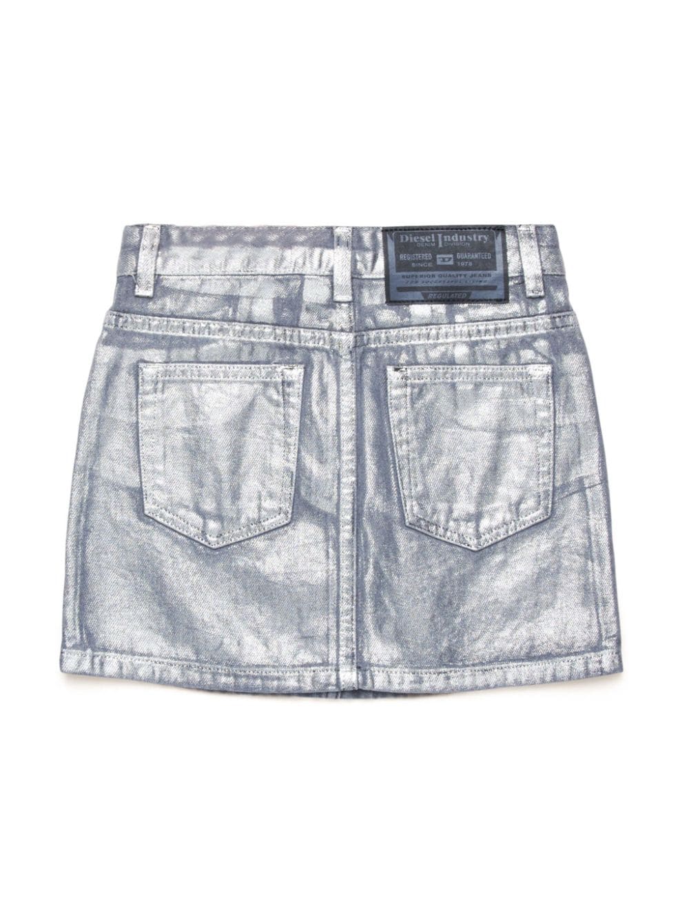 Diesel-OUTLET-SALE-Skirts SILBER-ARCHIVIST