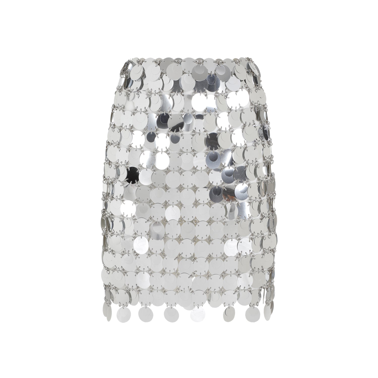 RABANNE-OUTLET-SALE-Skirts SILBER-ARCHIVIST