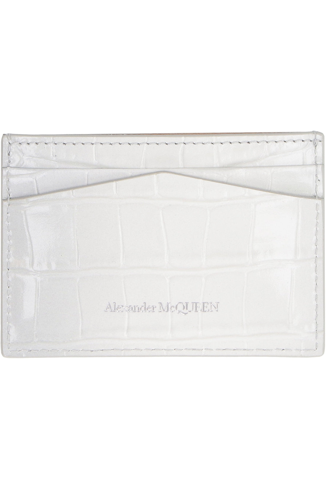 Alexander McQueen-OUTLET-SALE-Skull leather wallet-ARCHIVIST