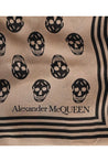 Alexander McQueen-OUTLET-SALE-Skull print scarf-ARCHIVIST