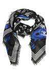 Alexander McQueen-OUTLET-SALE-Skull print scarf-ARCHIVIST