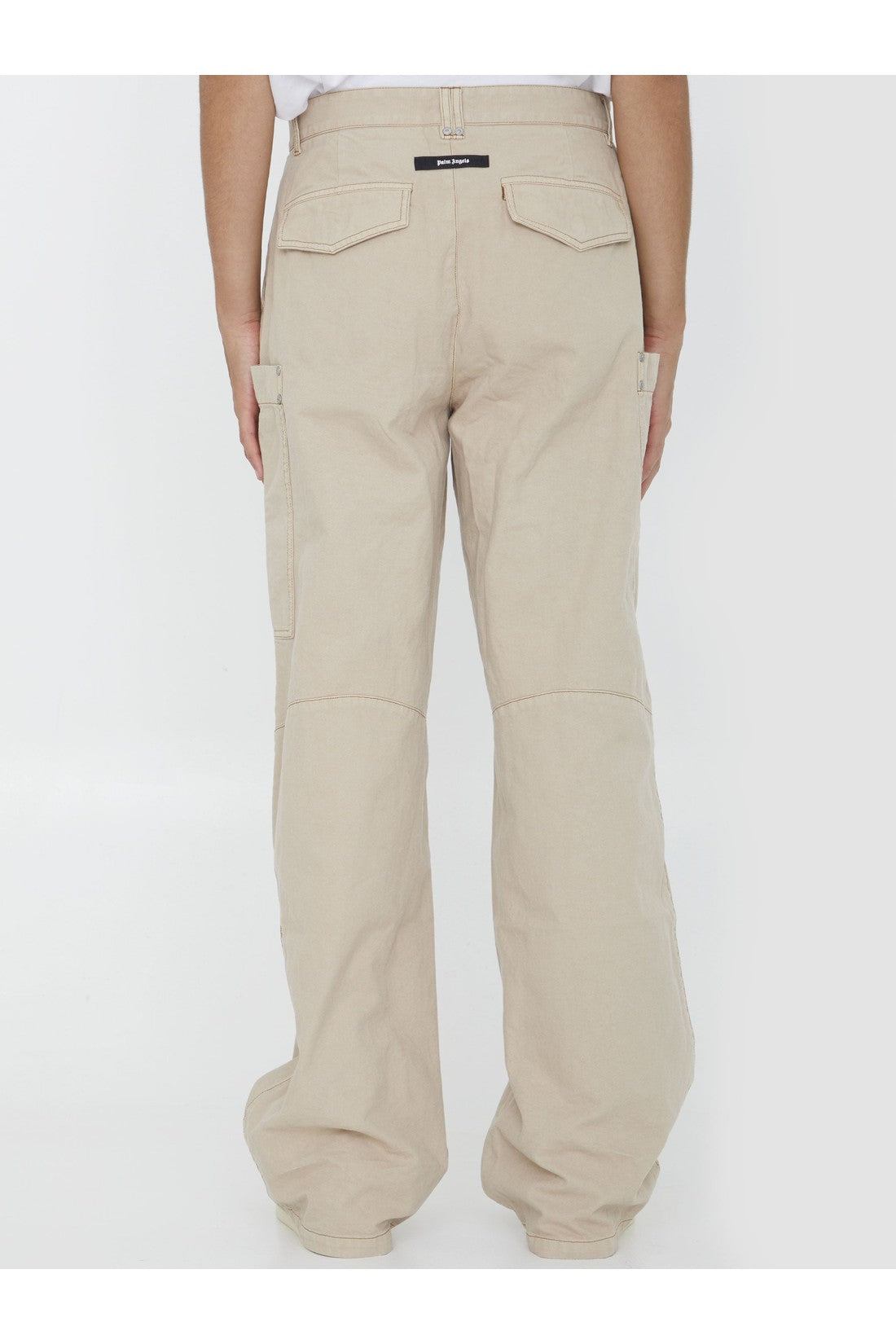 PALM ANGELS-OUTLET-SALE-Slim Cargo pants-ARCHIVIST