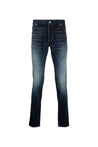 Balmain-OUTLET-SALE-Slim Fit B Logo Faded Jeans-ARCHIVIST