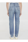 SAINT LAURENT-OUTLET-SALE-Slim fit denim jeans-ARCHIVIST