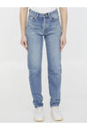 SAINT LAURENT-OUTLET-SALE-Slim fit denim jeans-ARCHIVIST