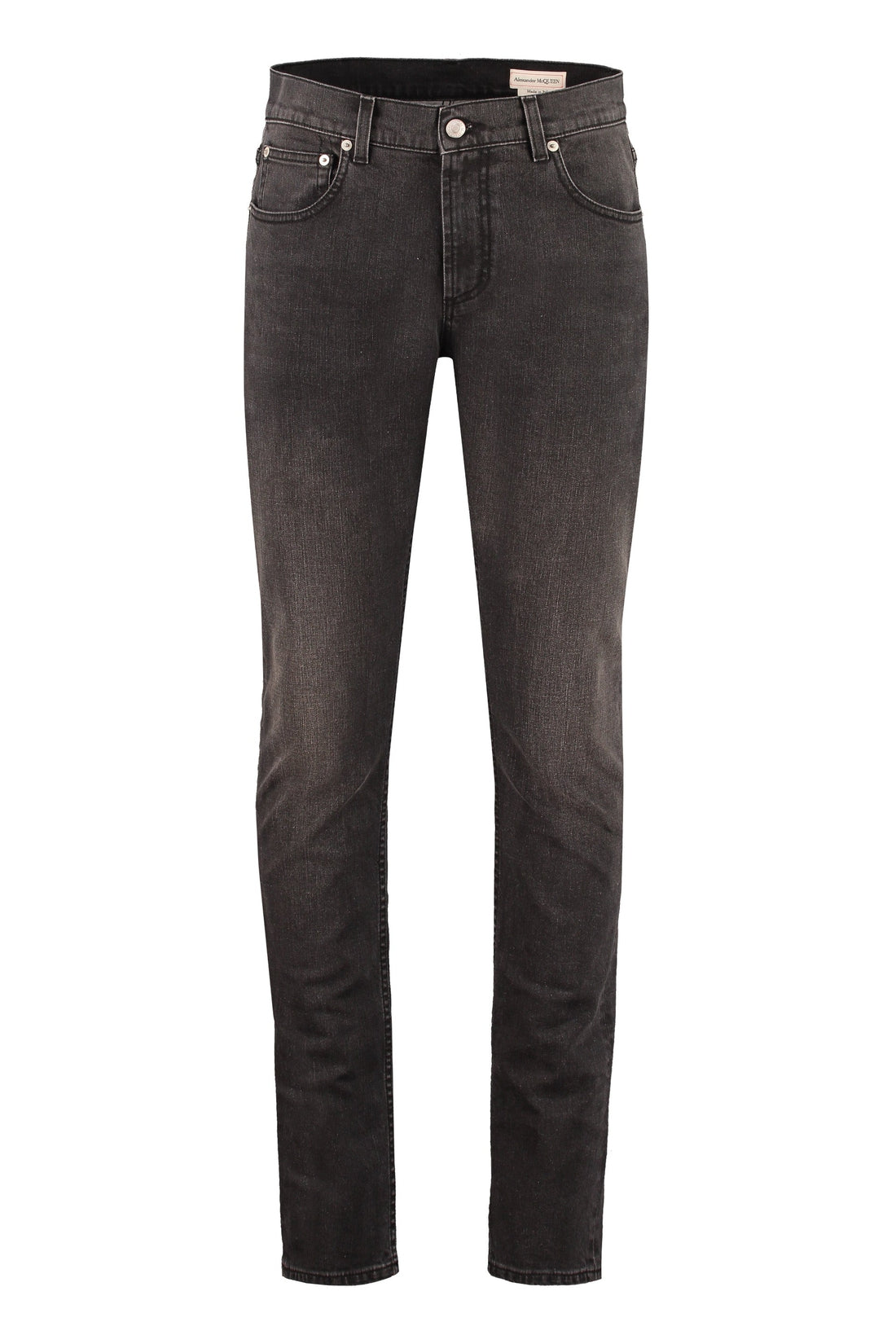 Alexander McQueen-OUTLET-SALE-Slim fit jeans-ARCHIVIST