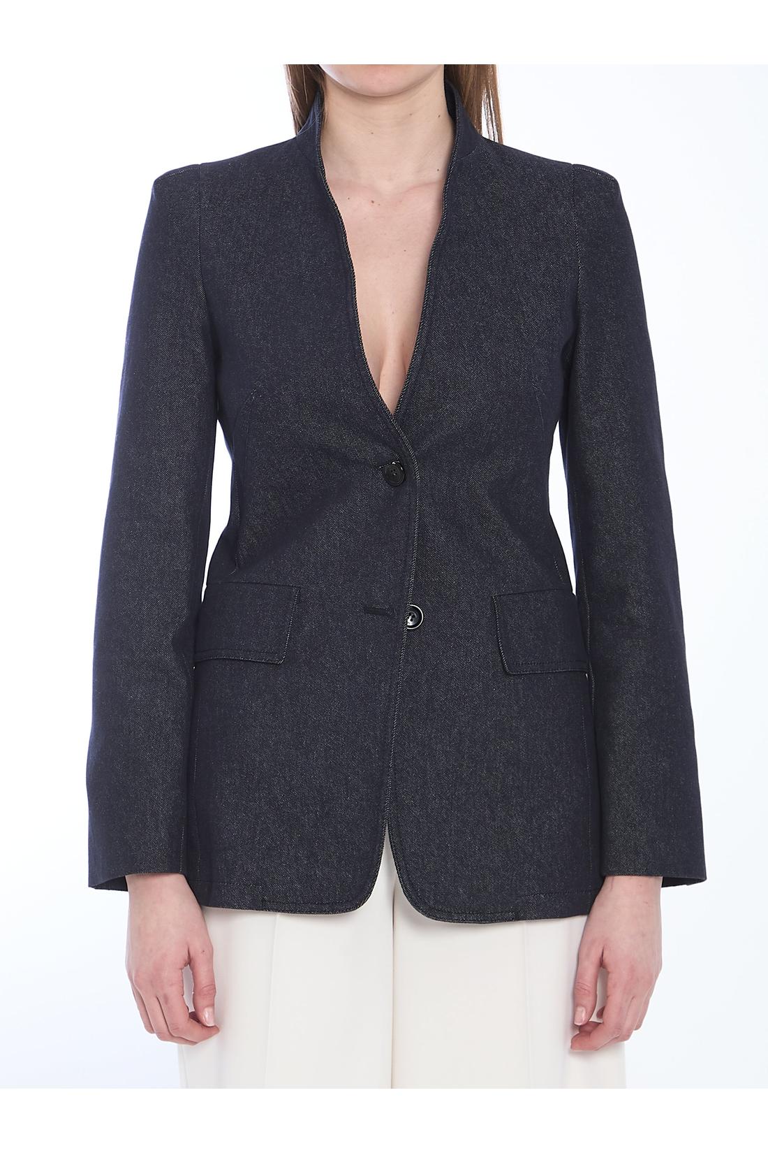Max Mara-OUTLET-SALE-Slim-fit single-breasted blazer-ARCHIVIST