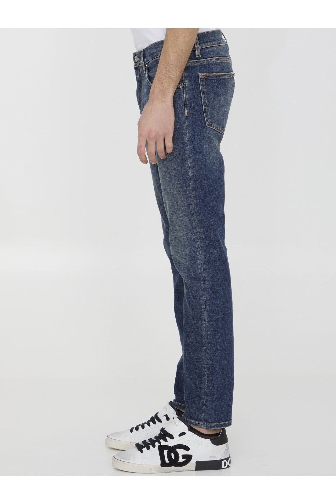 DOLCE&GABBANA-OUTLET-SALE-Slim jeans-ARCHIVIST