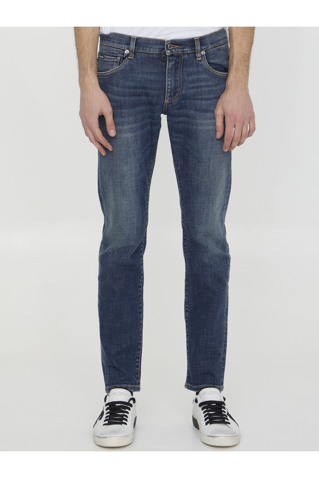 DOLCE&GABBANA-OUTLET-SALE-Slim jeans-ARCHIVIST