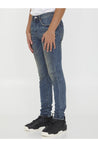 Purple Brand-OUTLET-SALE-Slim jeans in blue denim-ARCHIVIST