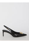 DOLCE&GABBANA-OUTLET-SALE-Slingback in shiny leather-ARCHIVIST