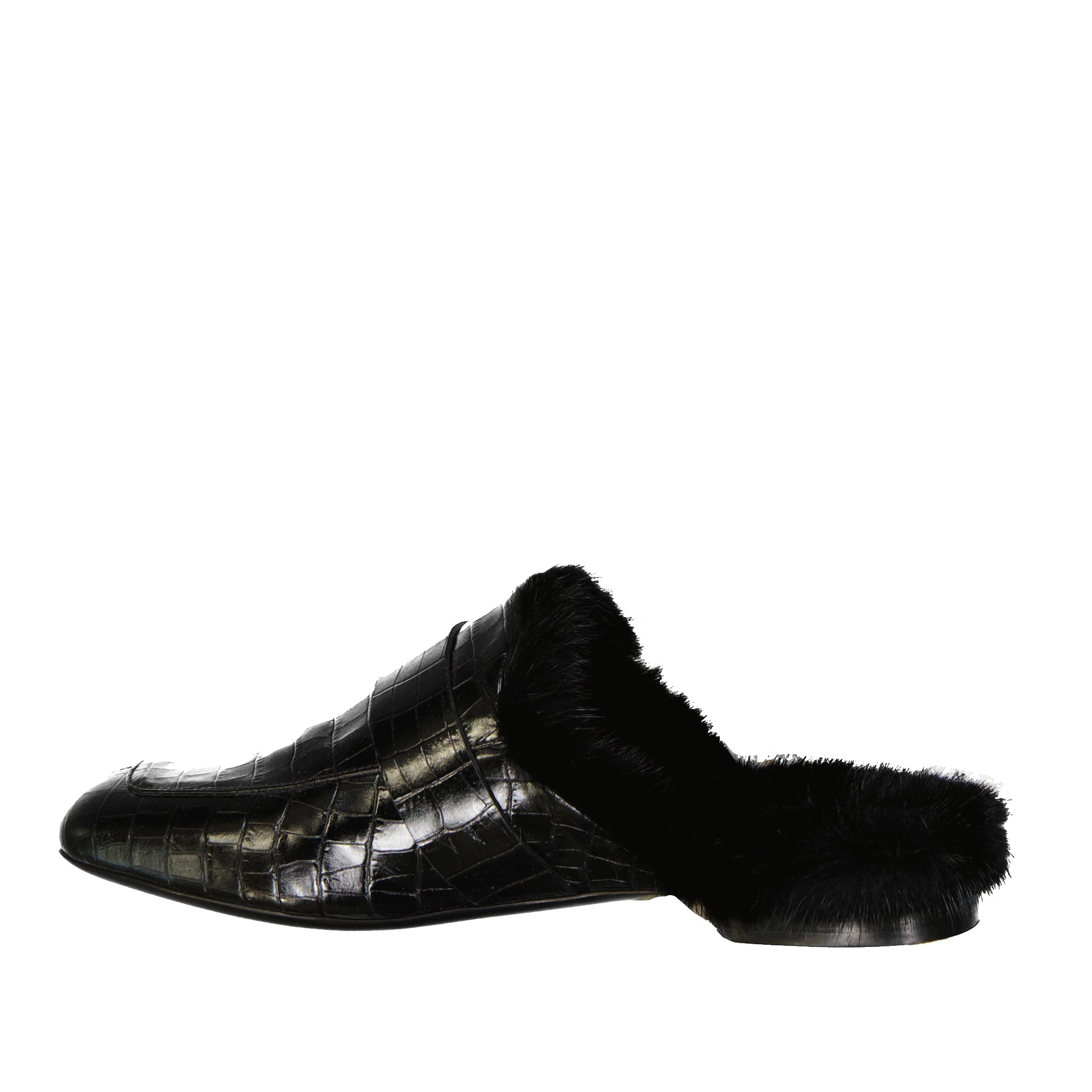 ELEVENTY-OUTLET-SALE-Slip-On SCHWARZ-ARCHIVIST