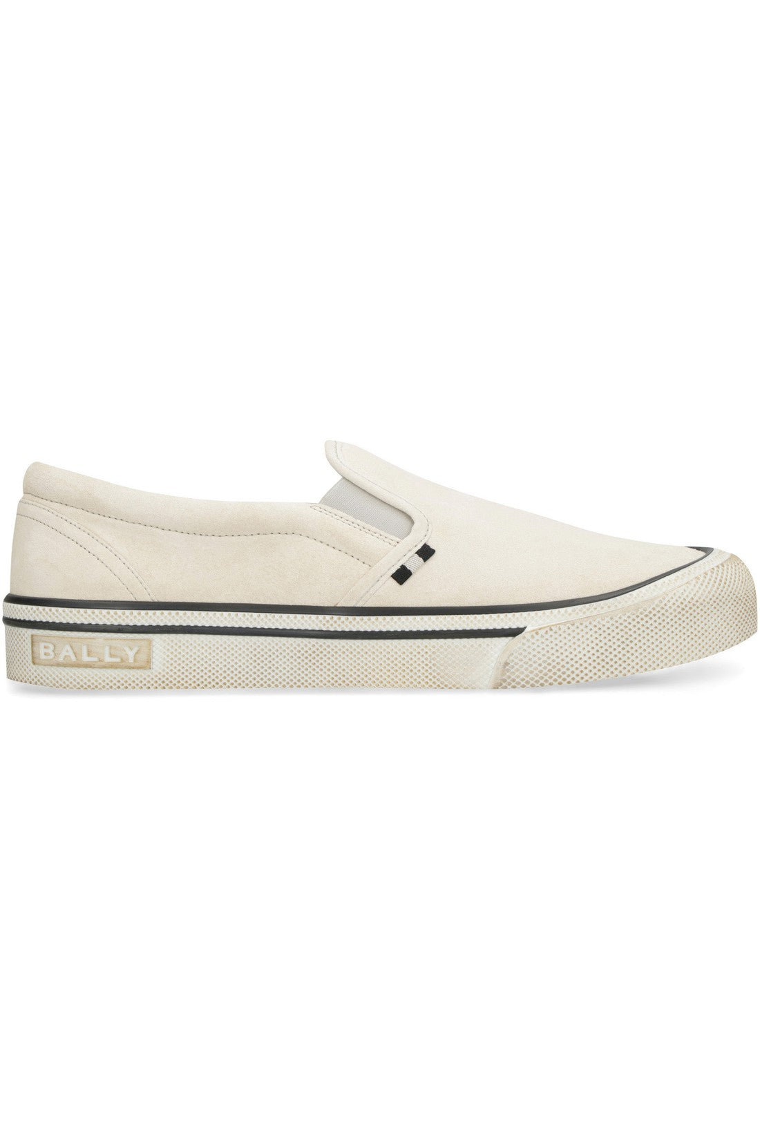 Bally-OUTLET-SALE-Slip-on sneakers in suede-ARCHIVIST