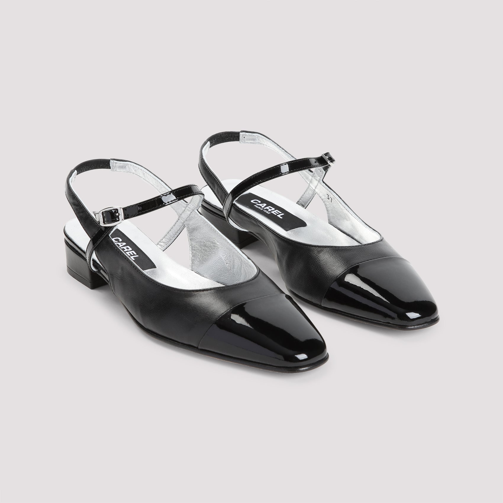 Carel Paris-OUTLET-SALE-Slippers SCHWARZ-ARCHIVIST