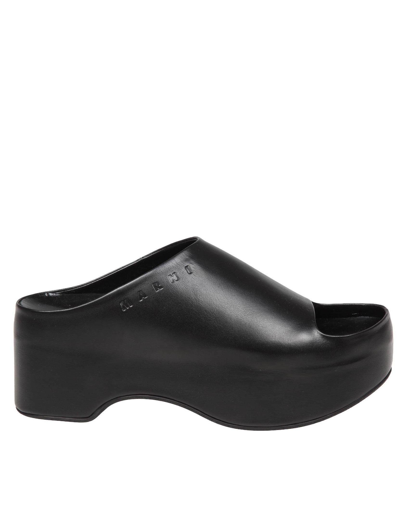 MARNI-OUTLET-SALE-Slippers SCHWARZ-ARCHIVIST