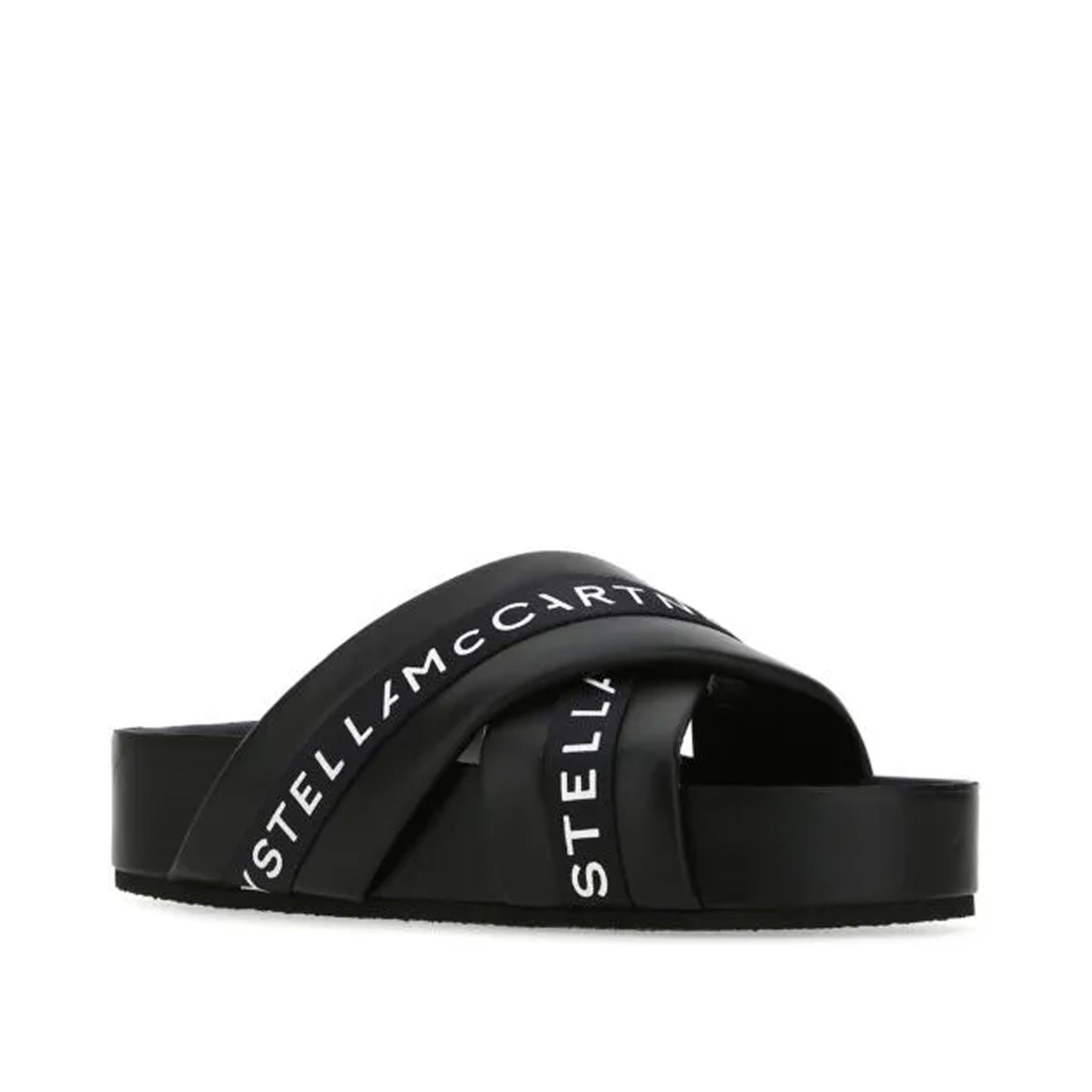 STELLA MCCARTNEY-OUTLET-SALE-Slippers SCHWARZ-ARCHIVIST