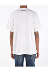 Dsquared2-OUTLET-SALE-Slouch Fit Reverse Print Logo T-Shirt-ARCHIVIST