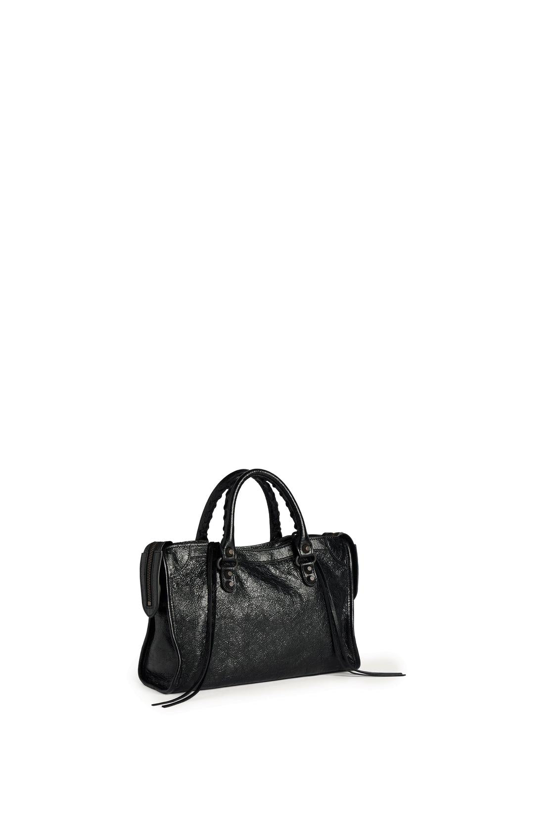 Balenciaga-OUTLET-SALE-Small Le City bag in black-ARCHIVIST