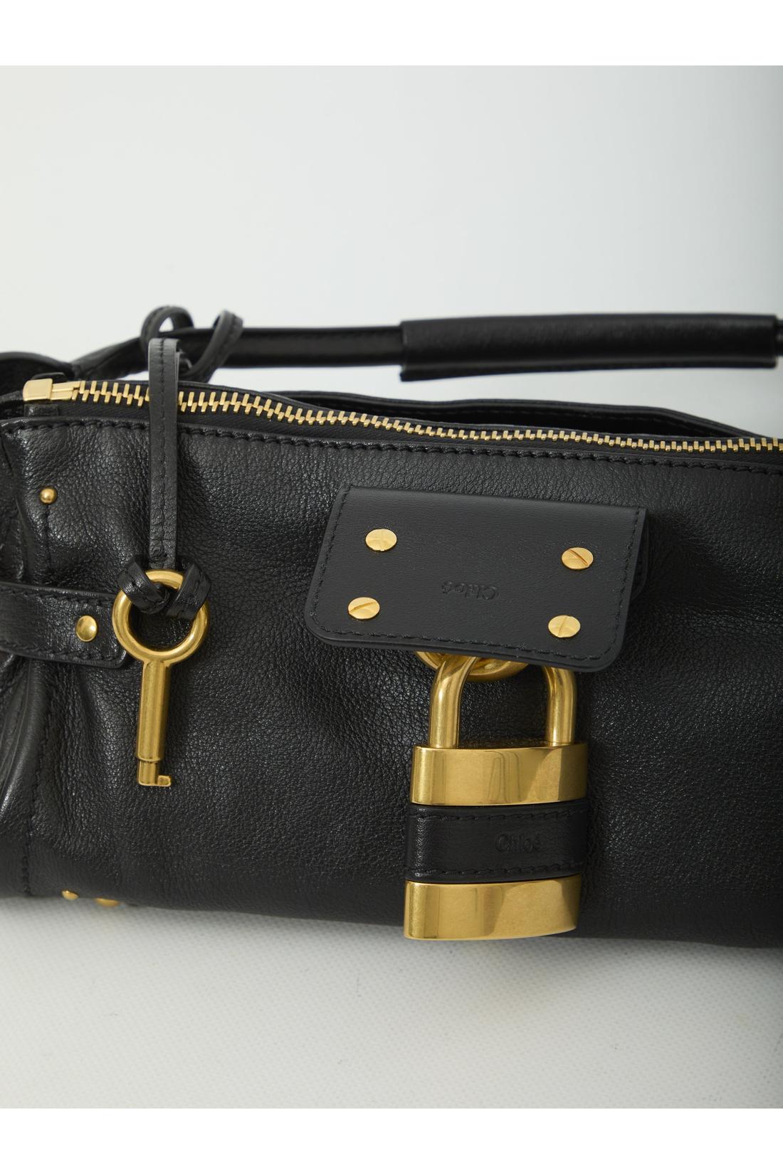 Chloé-OUTLET-SALE-Small Paddington bag with shoulder strap-ARCHIVIST