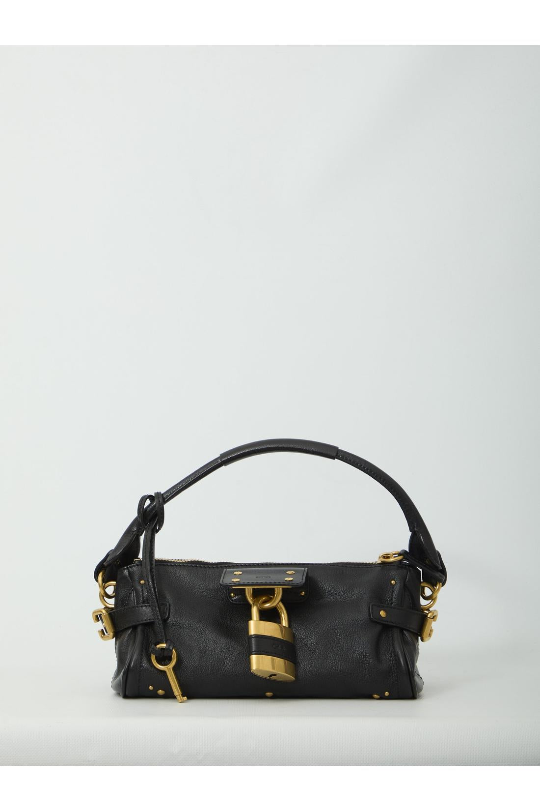 Chloé-OUTLET-SALE-Small Paddington bag with shoulder strap-ARCHIVIST