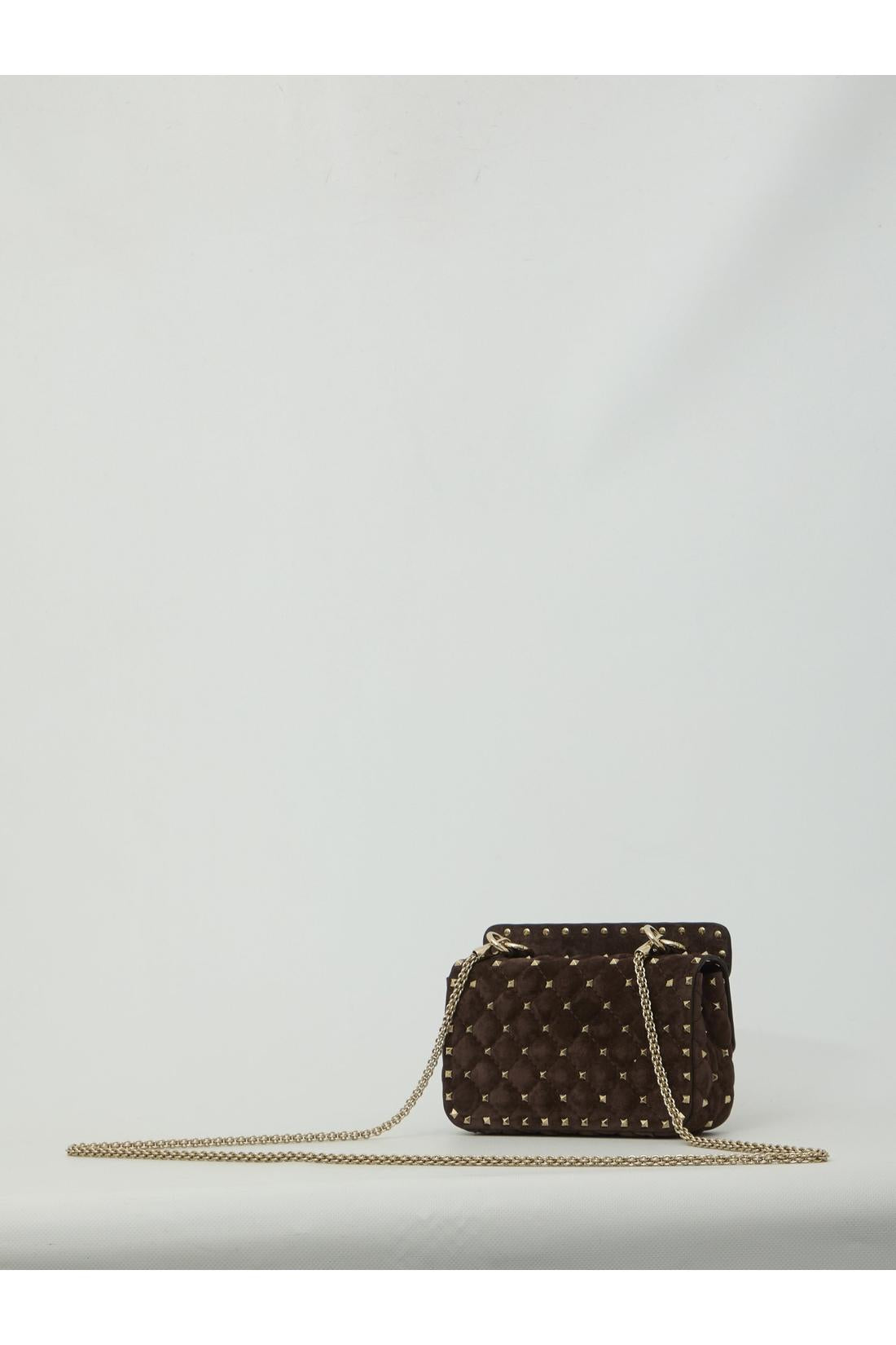 Valentino Garavani-OUTLET-SALE-Small Rockstud Spike shoulder bag-ARCHIVIST