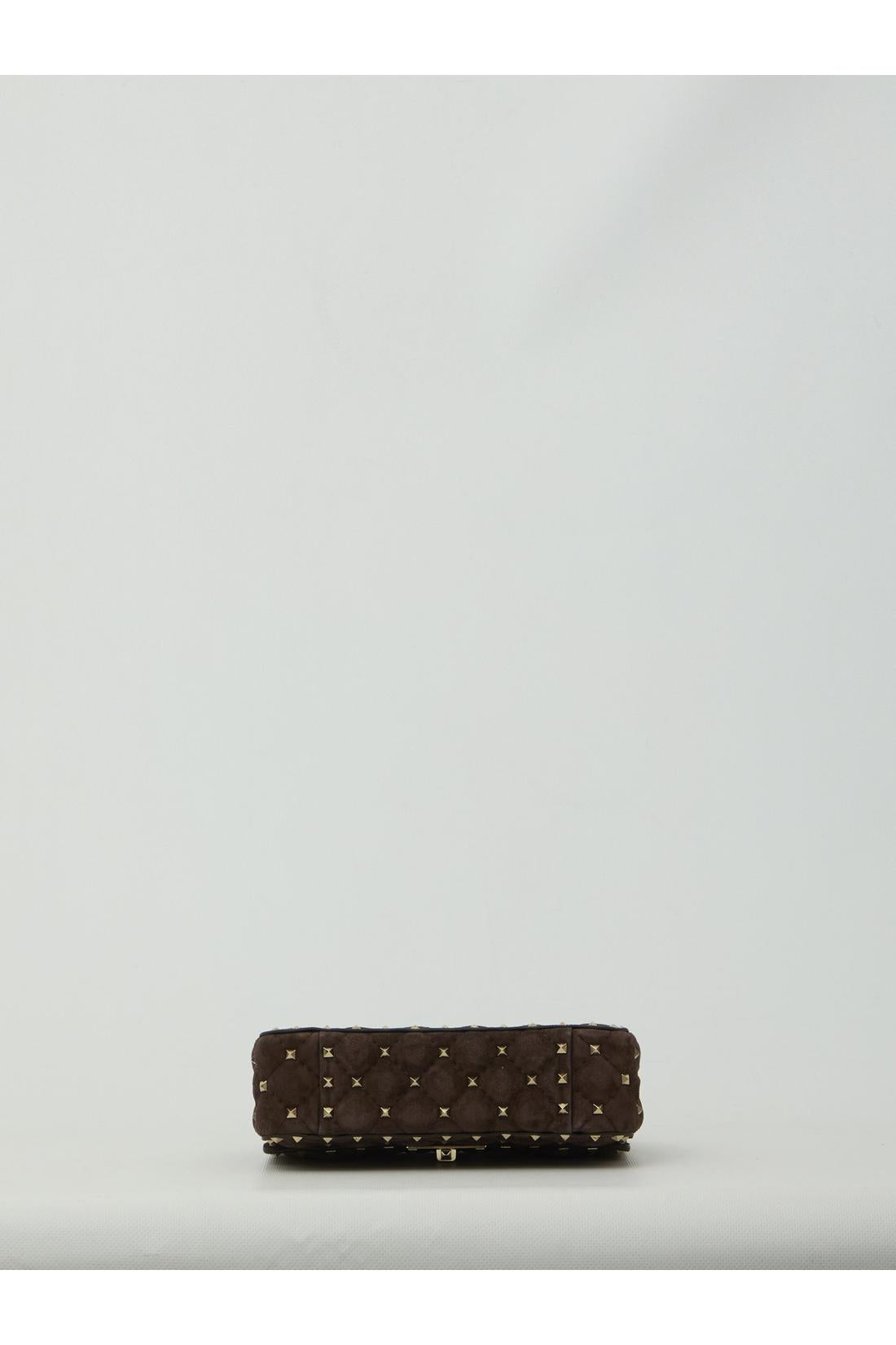 Valentino Garavani-OUTLET-SALE-Small Rockstud Spike shoulder bag-ARCHIVIST