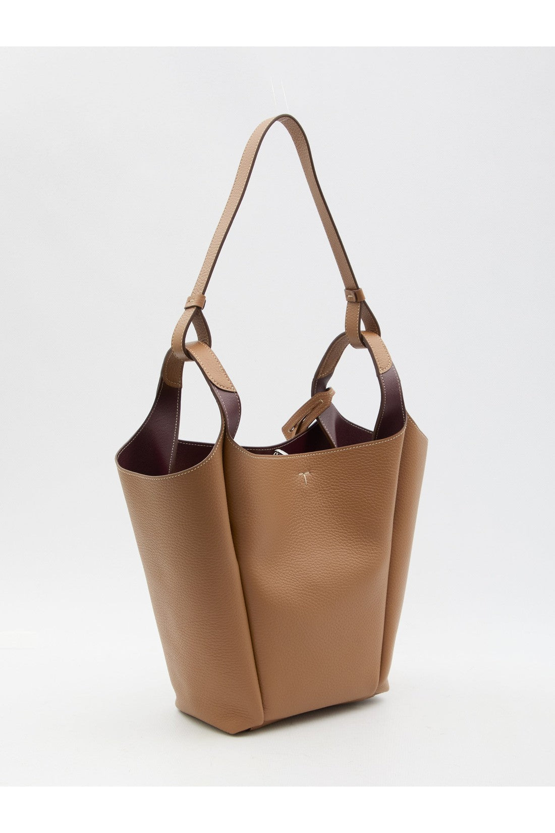 TOD'S-OUTLET-SALE-Small bucket bag in leather-ARCHIVIST