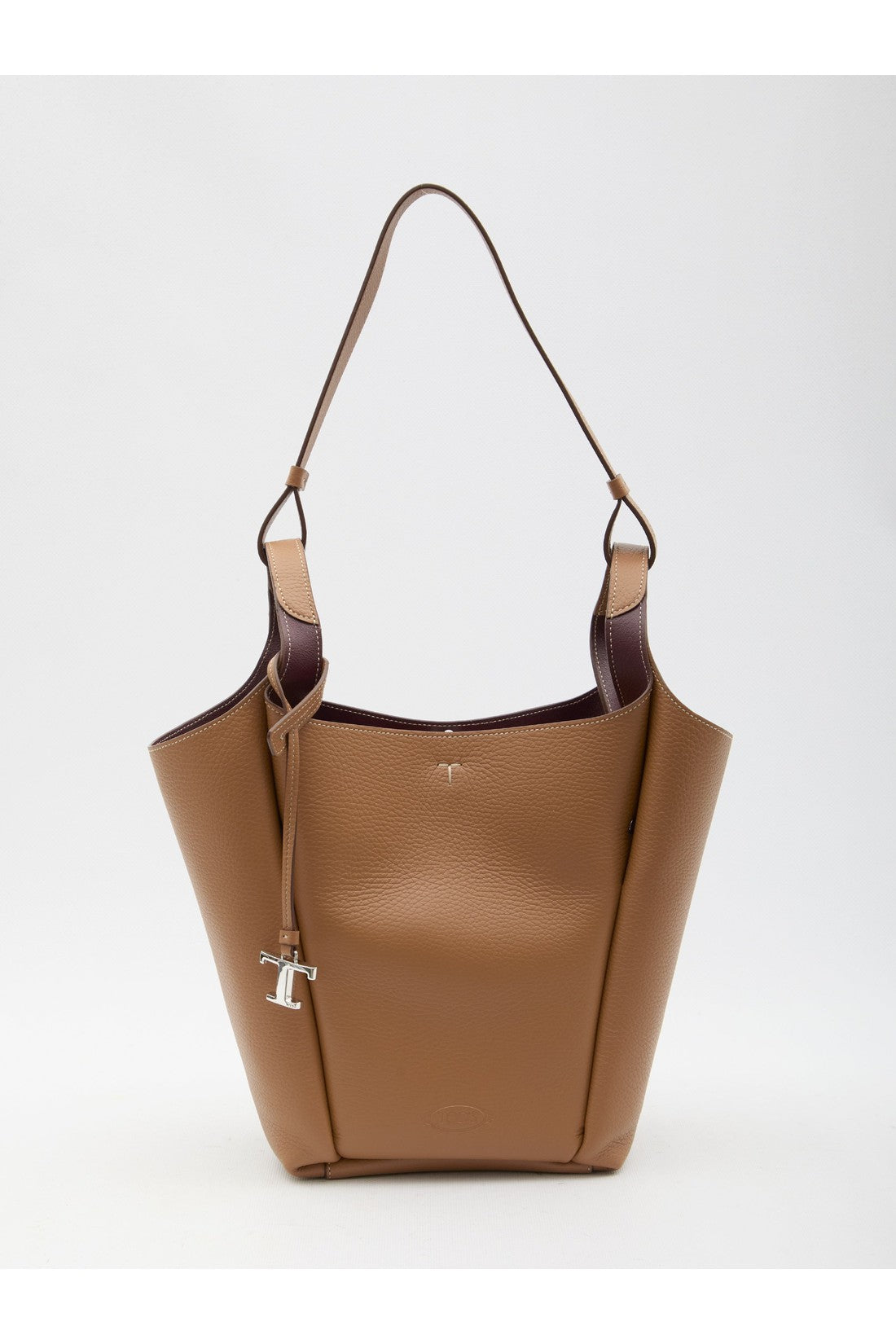 TOD'S-OUTLET-SALE-Small bucket bag in leather-ARCHIVIST