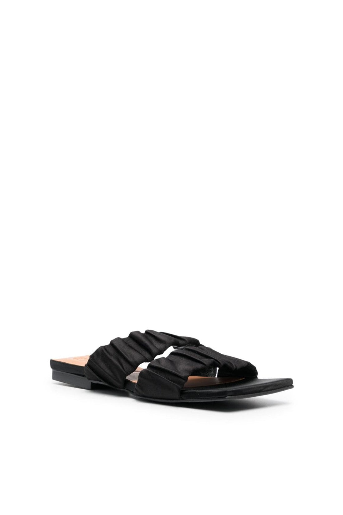 Ganni-OUTLET-SALE-Smock Flat Sandals-ARCHIVIST