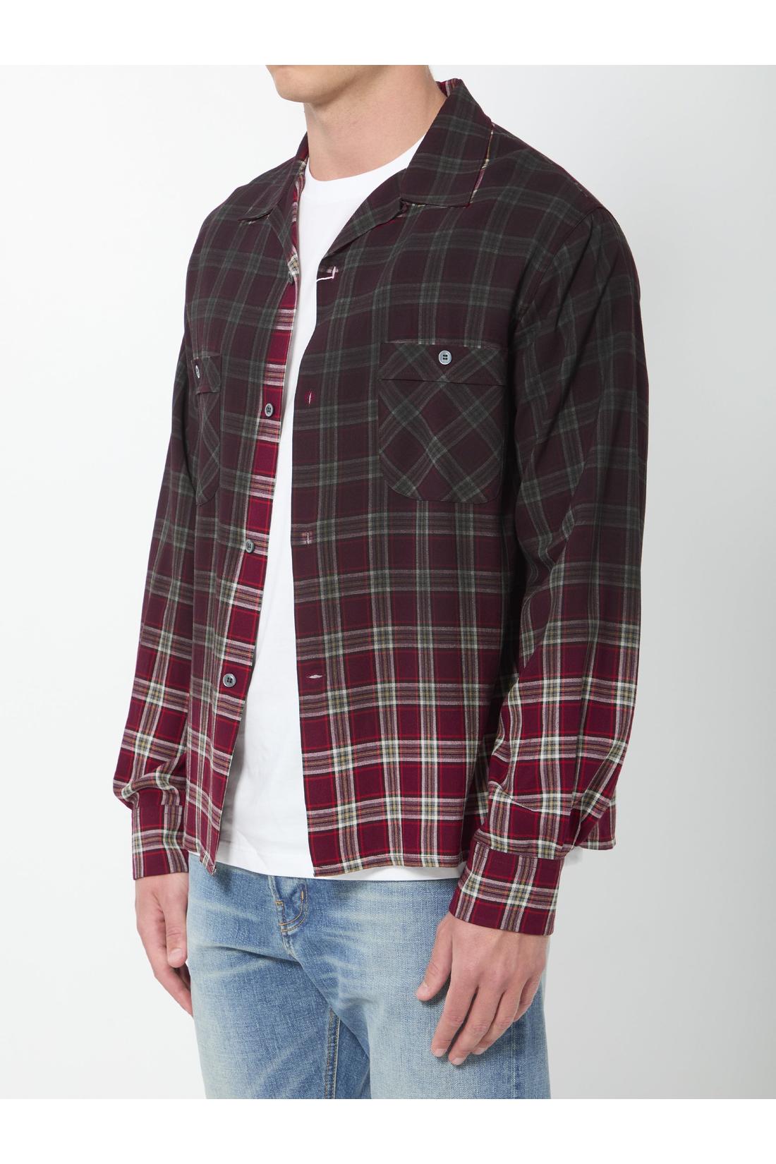 Maison Margiela-OUTLET-SALE-Smoky overcheck shirt-ARCHIVIST