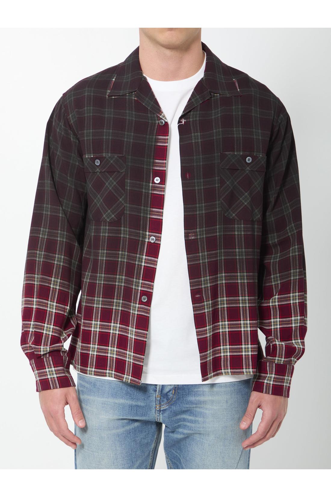 Maison Margiela-OUTLET-SALE-Smoky overcheck shirt-ARCHIVIST