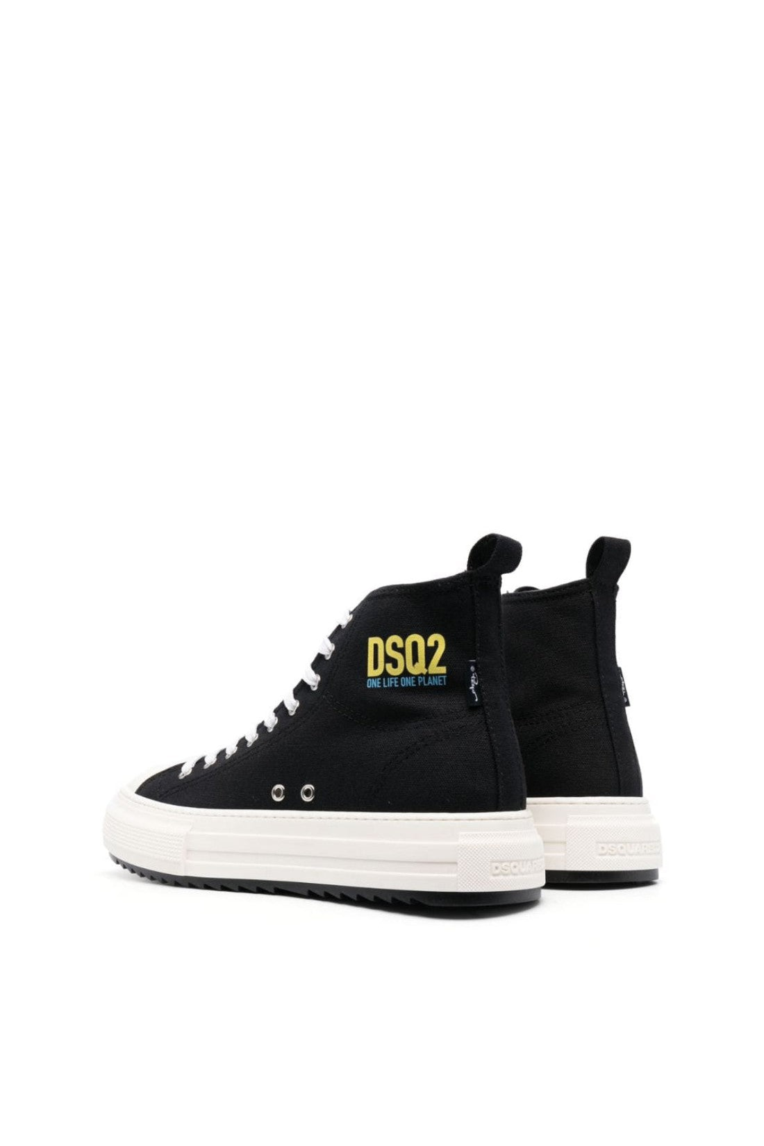 Dsquared2-OUTLET-SALE-Smurfs Handy High-Top Sneakers-ARCHIVIST