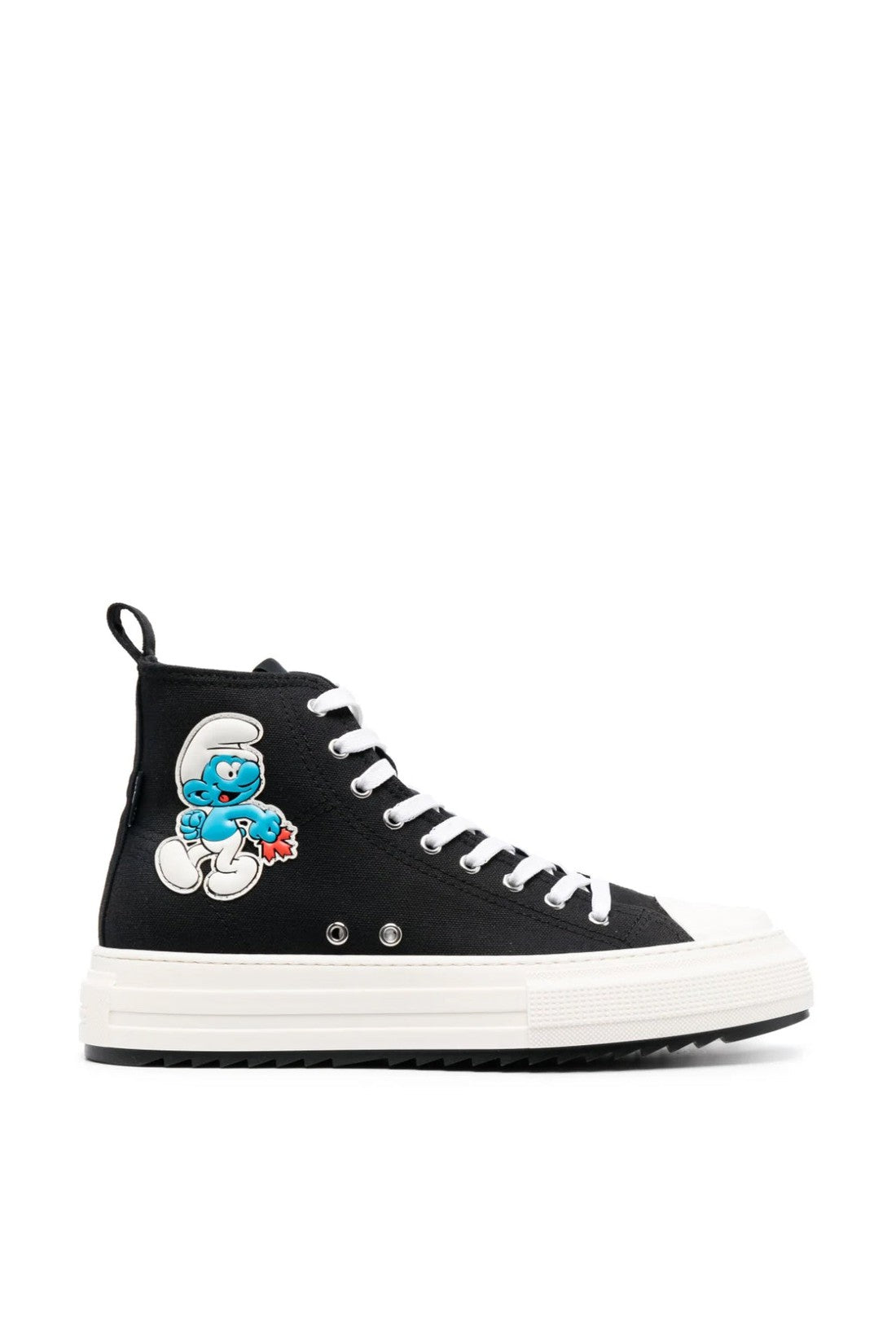 Dsquared2-OUTLET-SALE-Smurfs Handy High-Top Sneakers-ARCHIVIST