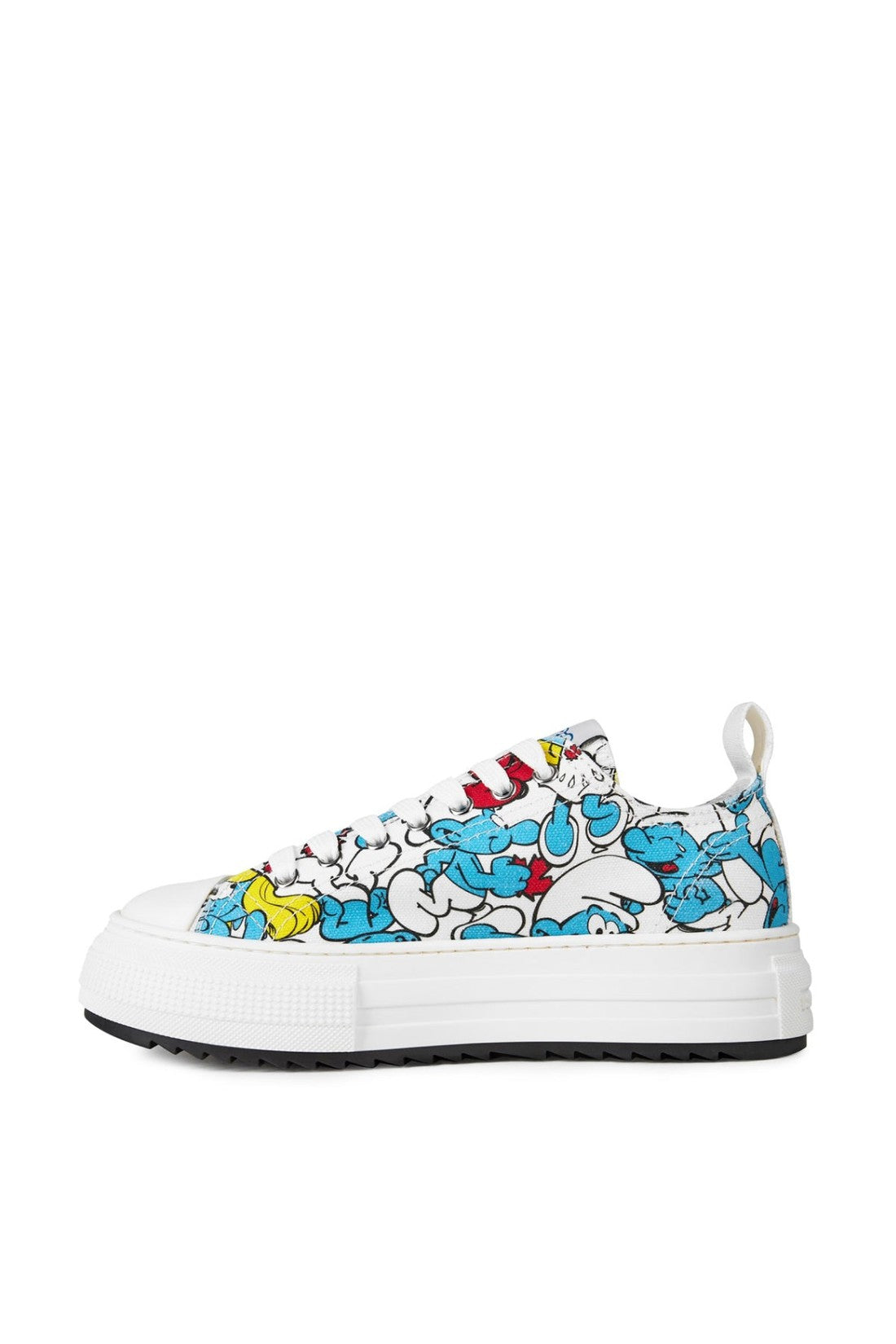 Dsquared2-OUTLET-SALE-Smurfs Low Top Sneakers-ARCHIVIST