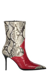 Missoni-OUTLET-SALE-Snakeskin print heels ankle boots-ARCHIVIST