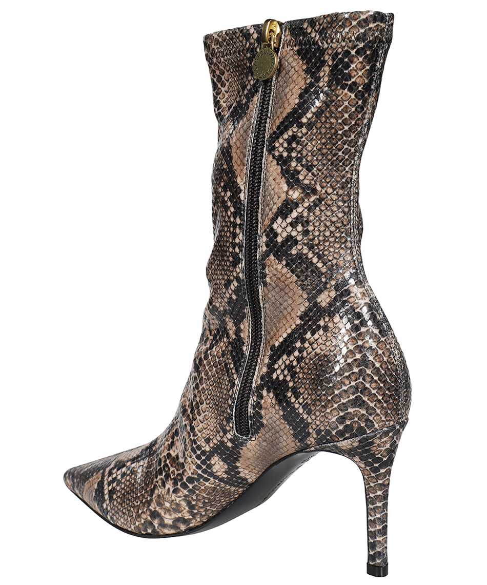 Stella McCartney-OUTLET-SALE-Snakeskin print heels ankle boots-ARCHIVIST