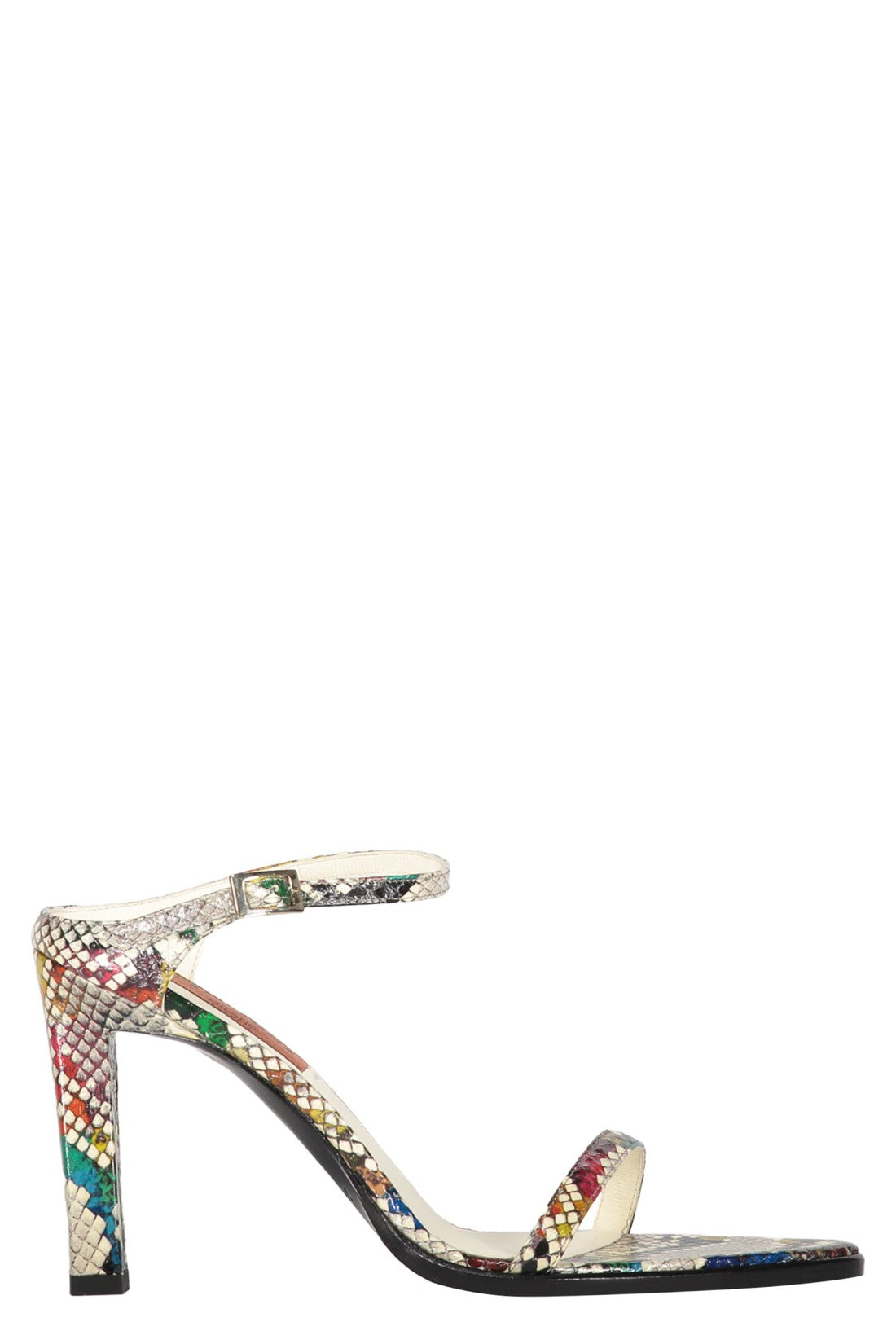 Missoni-OUTLET-SALE-Snakeskin print leather mules-ARCHIVIST