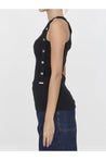 THE ATTICO-OUTLET-SALE-Snap-button tank top-ARCHIVIST