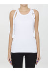 THE ATTICO-OUTLET-SALE-Snap-button tank top-ARCHIVIST