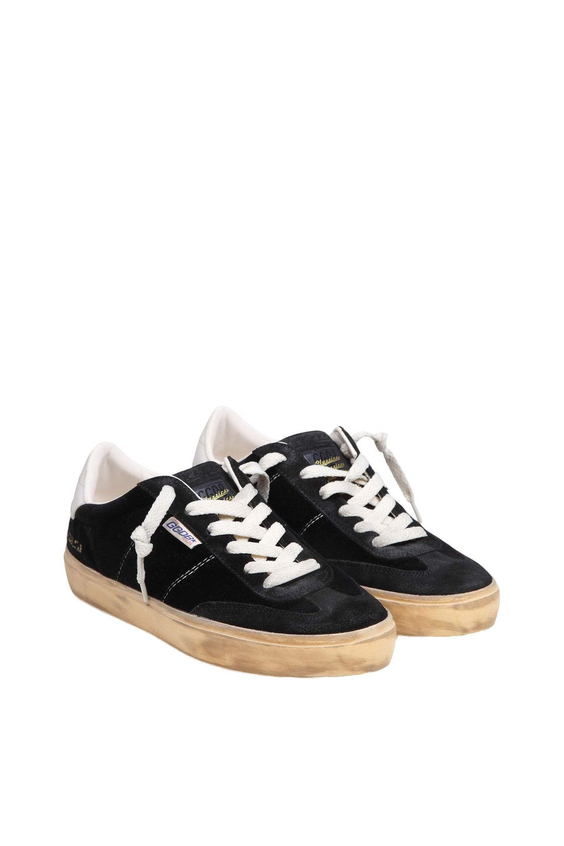 GOLDEN GOOSE-OUTLET-SALE-Sneaker Schwarz-ARCHIVIST