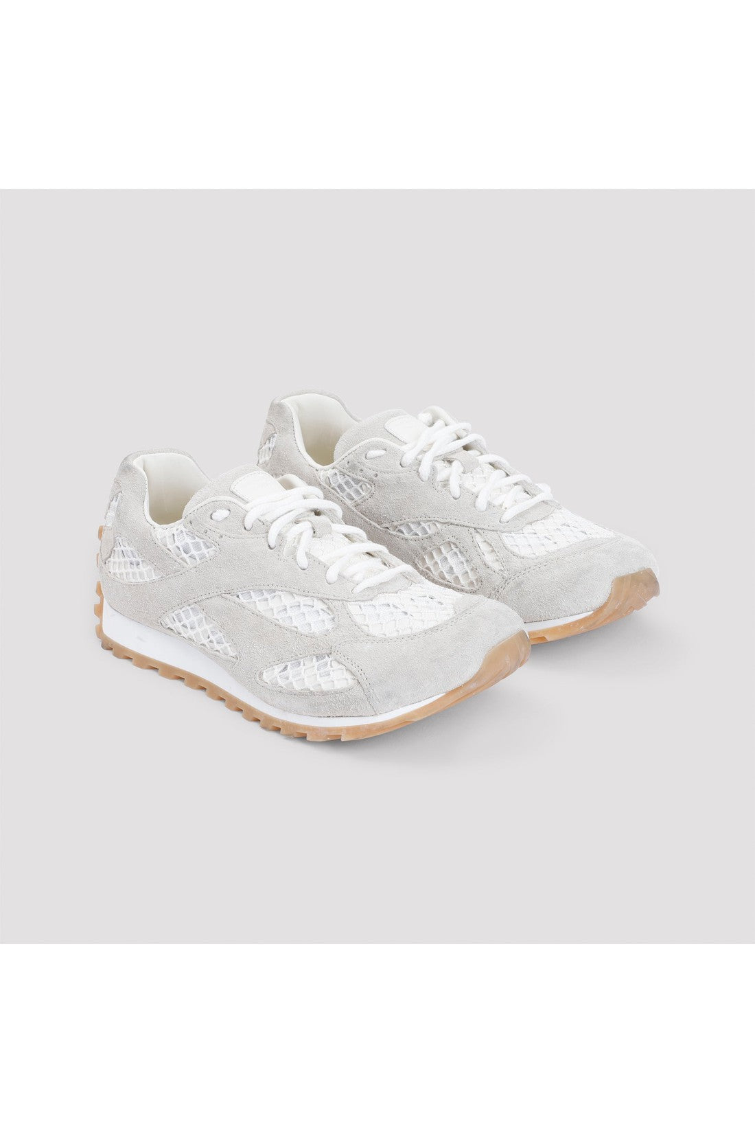 BOTTEGA VENETA-OUTLET-SALE-Sneaker Weiss-ARCHIVIST