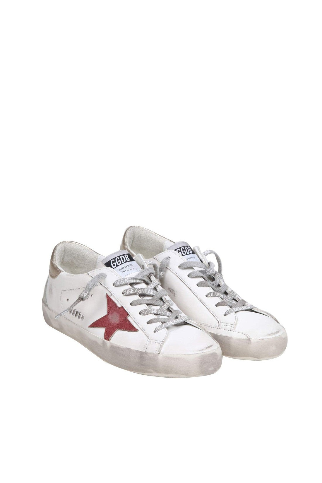 GOLDEN GOOSE-OUTLET-SALE-Sneaker Weiss-ARCHIVIST