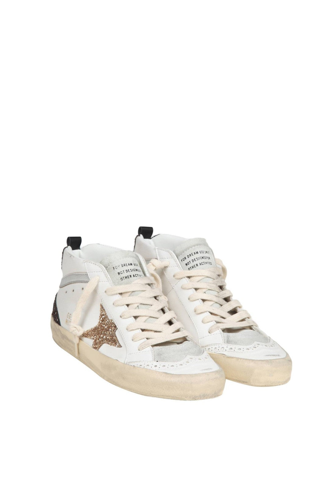 GOLDEN GOOSE-OUTLET-SALE-Sneaker Weiss-ARCHIVIST