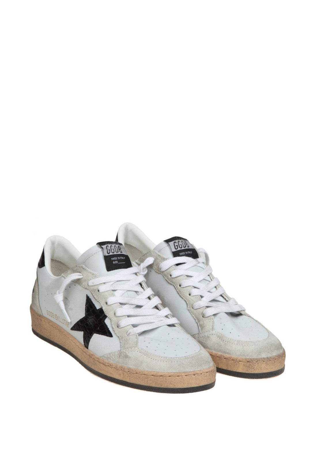 GOLDEN GOOSE-OUTLET-SALE-Sneaker Weiss-ARCHIVIST