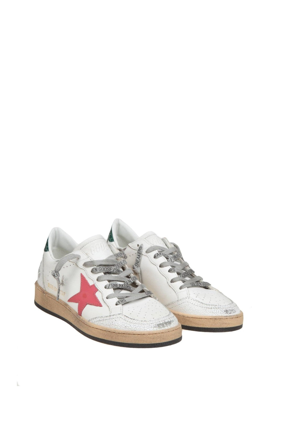 GOLDEN GOOSE-OUTLET-SALE-Sneaker Weiss-ARCHIVIST