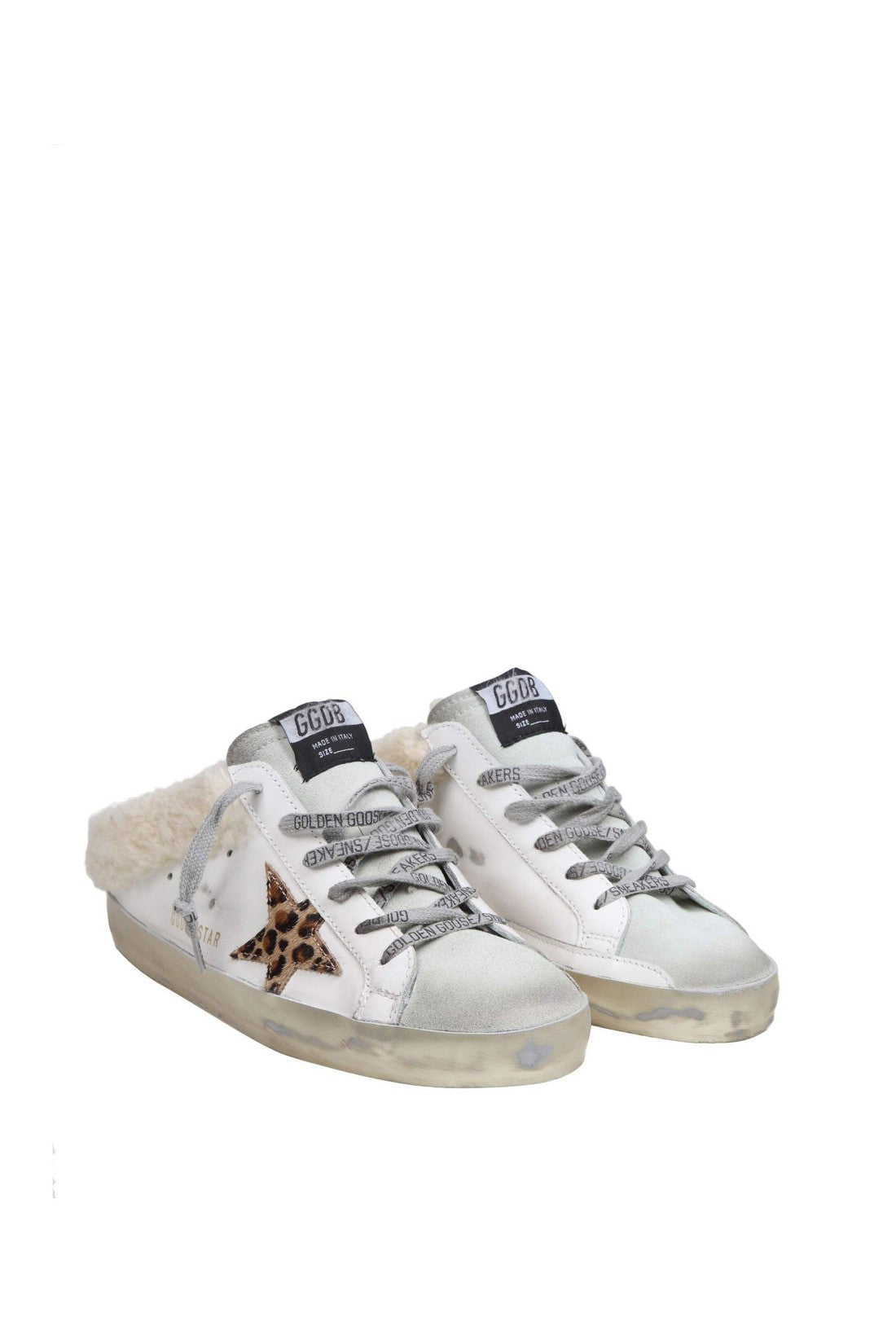 GOLDEN GOOSE-OUTLET-SALE-Sneaker Weiss-ARCHIVIST