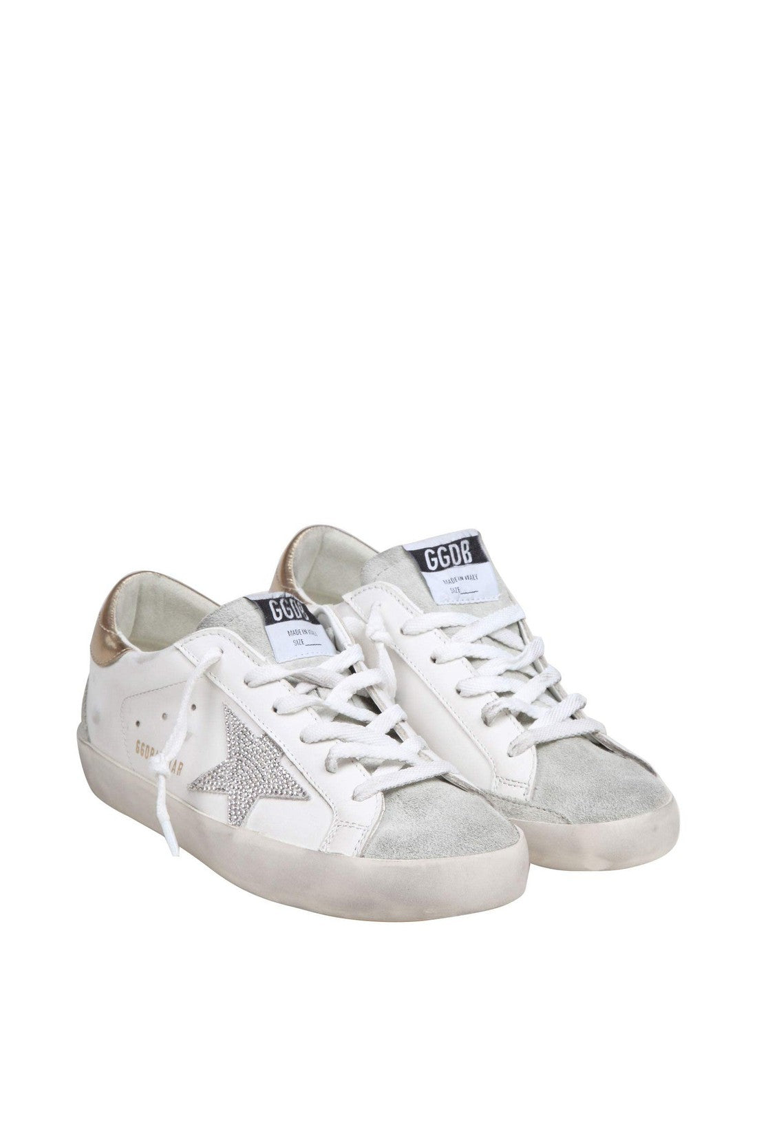 GOLDEN GOOSE-OUTLET-SALE-Sneaker Weiss-ARCHIVIST