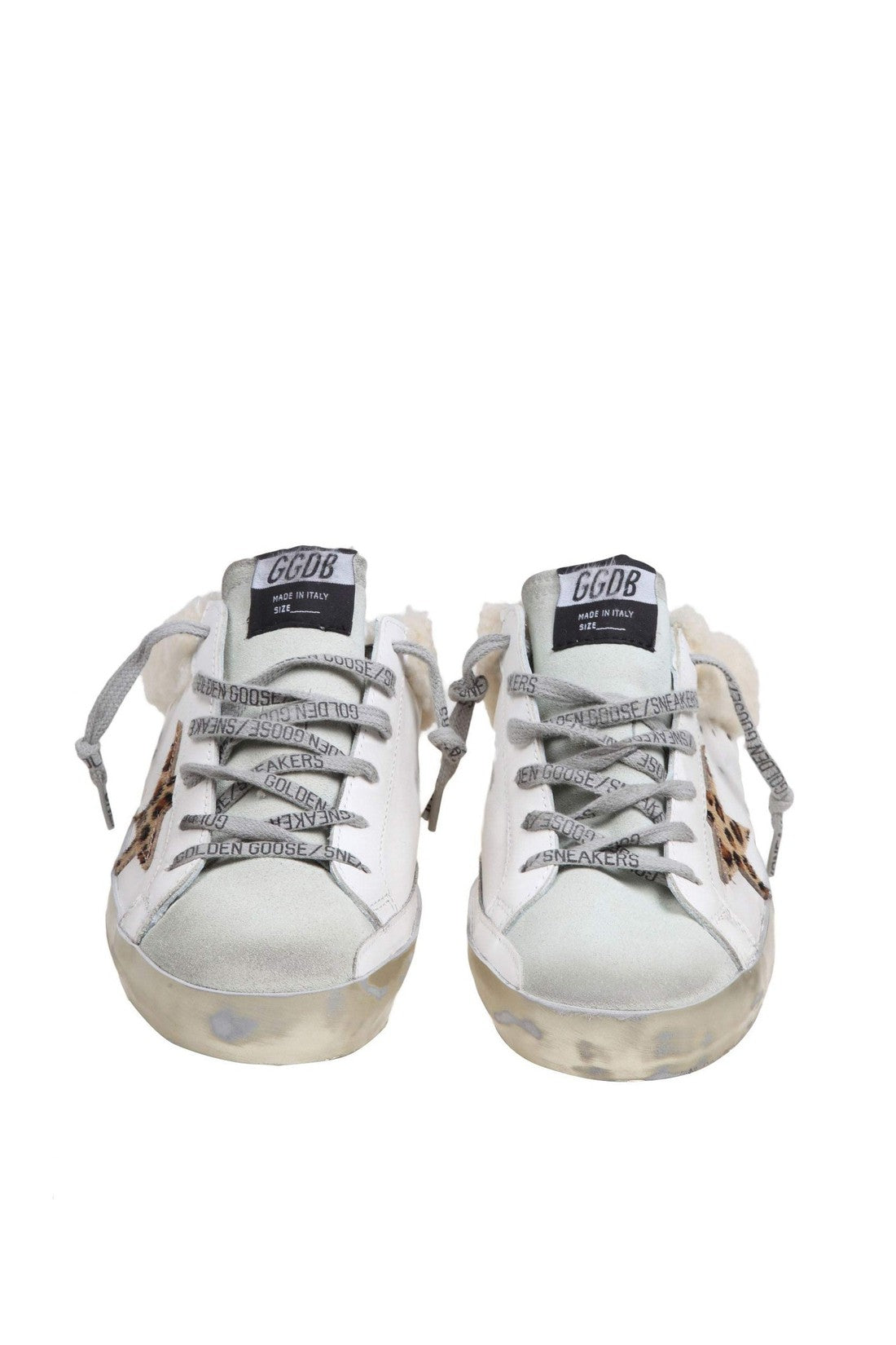 GOLDEN GOOSE-OUTLET-SALE-Sneaker Weiss-ARCHIVIST