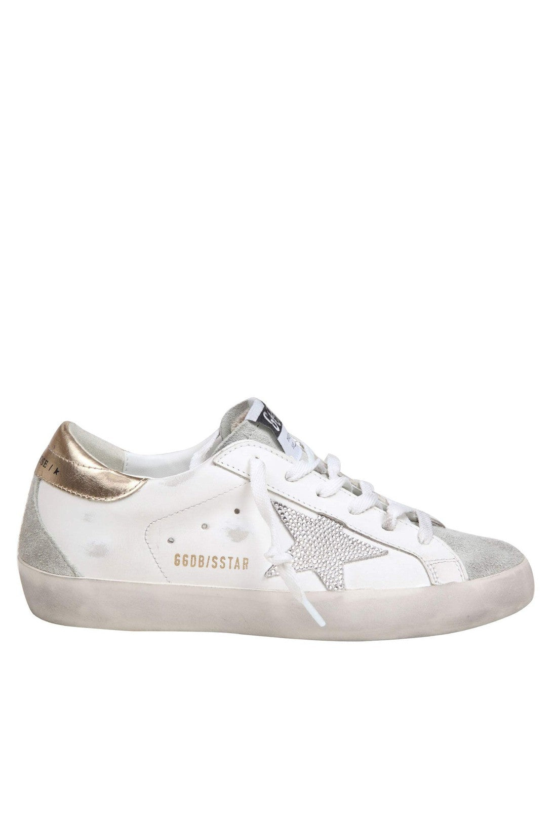 GOLDEN GOOSE-OUTLET-SALE-Sneaker Weiss-ARCHIVIST