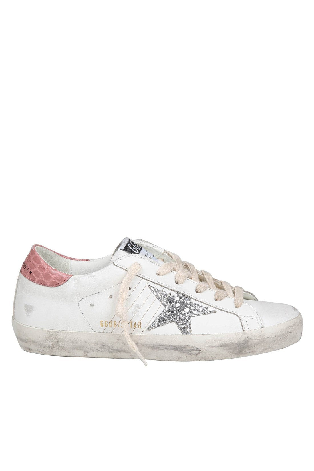 GOLDEN GOOSE-OUTLET-SALE-Sneaker Weiss-ARCHIVIST